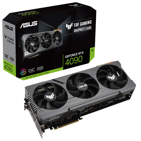 Видеокарта Asus GeForce RTX 4090 TUF GAMING OC PCI Express x16 4.0 / 24 ГБ photo 8 Видеокарта Asus GeForce RTX 4090 TUF GAMING OC PCI Express x16 4.0 / 24 ГБ photo 8
