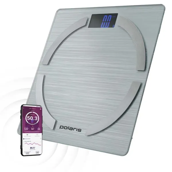 Cântar de podea Polaris PWS1886 180 kg/ Silver photo 3