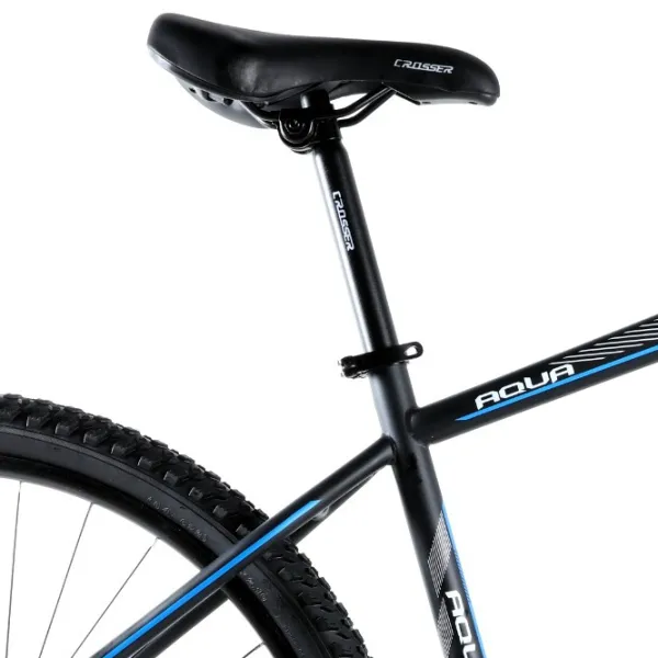 Bicicletă Azimut Aqua 29" 17" Oțel/ Black Blue photo 3