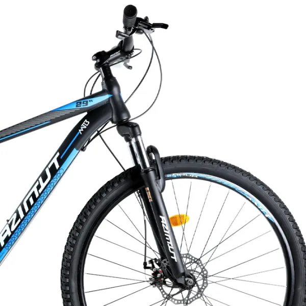 Bicicletă Azimut Aqua 29" 17" Oțel/ Black Blue photo 4