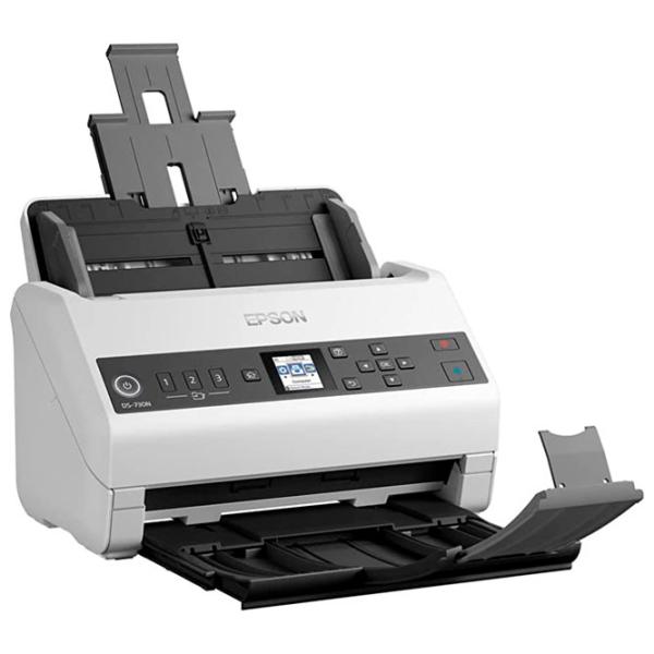 Сканер Epson WorkForce DS-730N Протяжные/ CIS photo 2