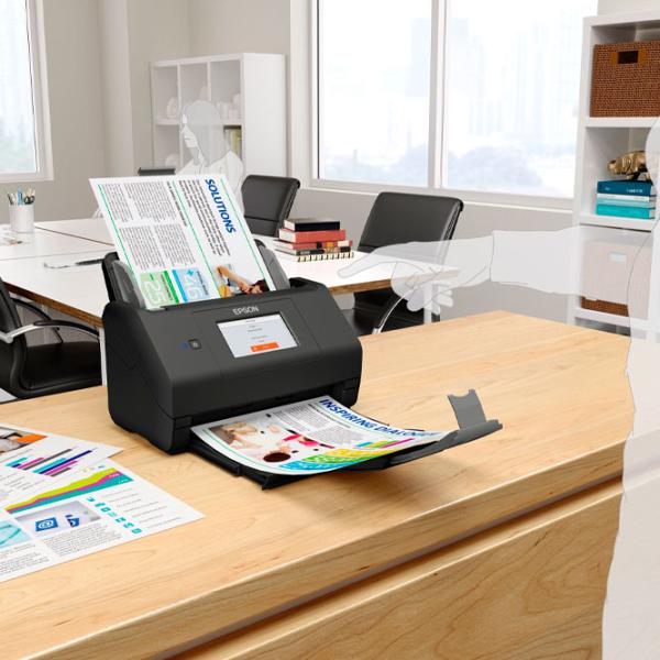 Сканер Epson ES-580W Протяжные/ CIS photo 5