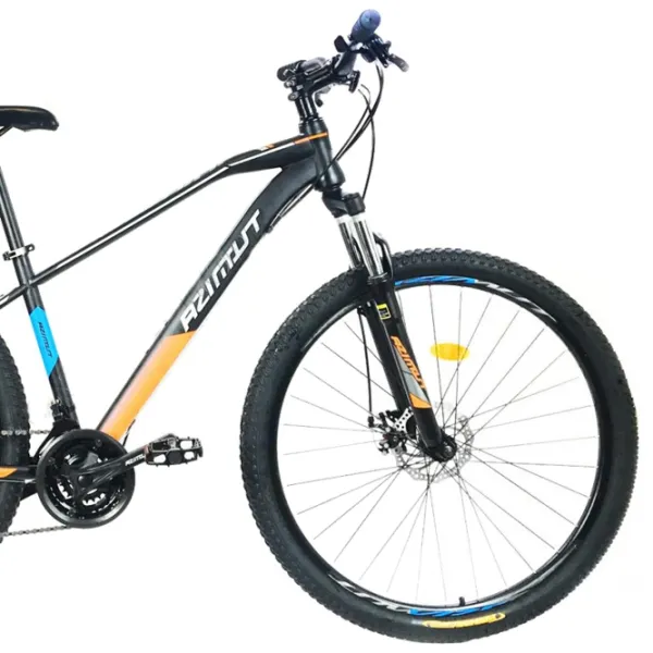 Bicicletă Azimut Gemini 29" 19" Oțel/ Black Orange photo 3