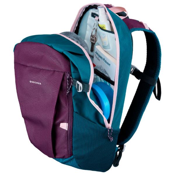 Рюкзак Quechua NH100 20L Синий Пурпурный/ 20 л photo 4