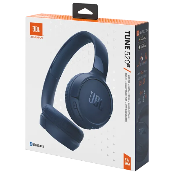 Наушники JBL Tune 520BT Синий Беспроводные/ Персональный photo 11 Наушники JBL Tune 520BT Синий Беспроводные/ Персональный photo 11