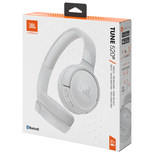 Căști JBL Tune 520BT White Fără fir/ Personal photo 2
