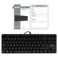 Tastatură Sven KB-G9150 Cu fir / Black photo 7