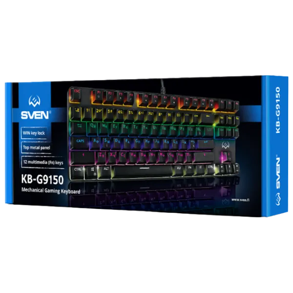 Клавиатура Sven KB-G9150 Проводная/ Черный photo 8