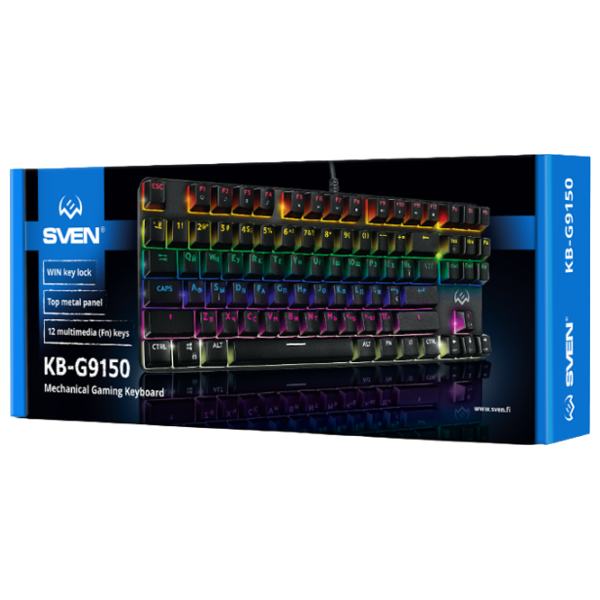 Клавиатура Sven KB-G9150 Проводная/ Черный photo 8