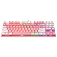 Клавиатура Havit KB512L Проводная / Розовый photo 2