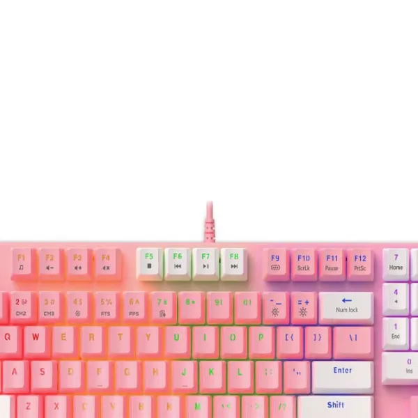 Клавиатура Havit KB512L Проводная/ Розовый photo 3