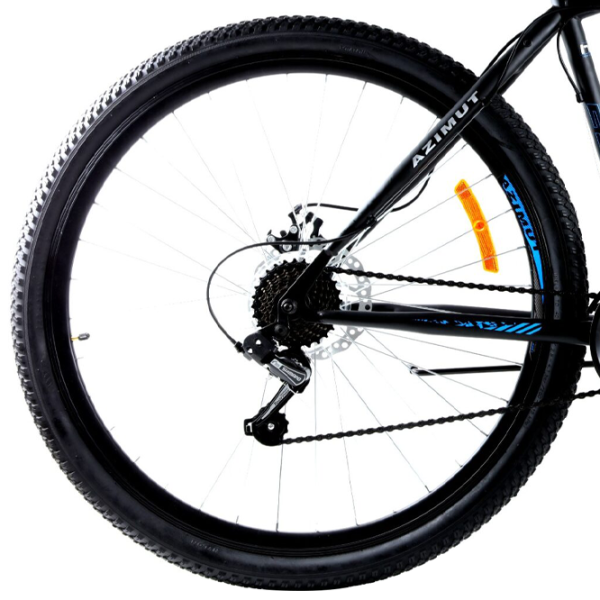 Bicicletă Azimut Energy 29" 19" Oțel/ Black Blue photo 2 Bicicletă Azimut Energy 29" 19" Oțel/ Black Blue photo 2