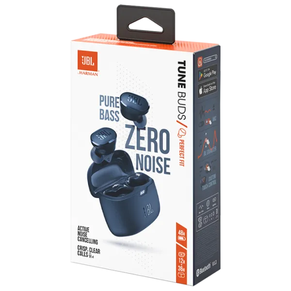 Наушники JBL Tune Buds Синий Беспроводные/ Персональный photo 9 Наушники JBL Tune Buds Синий Беспроводные/ Персональный photo 9