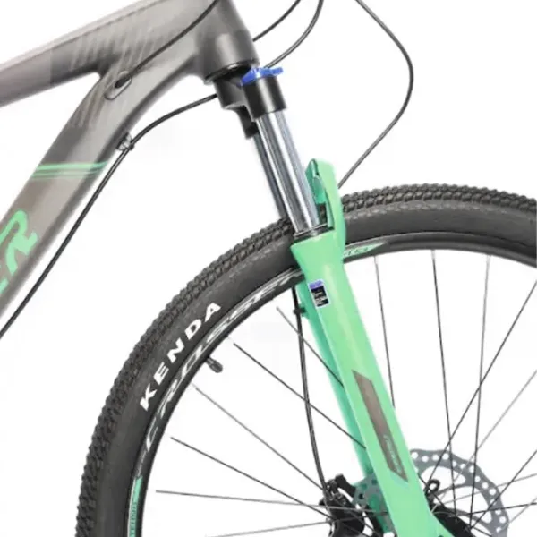 Bicicletă Crosser 075 29" 17" Aluminiu/ Black Green photo 2 Bicicletă Crosser 075 29" 17" Aluminiu/ Black Green photo 2