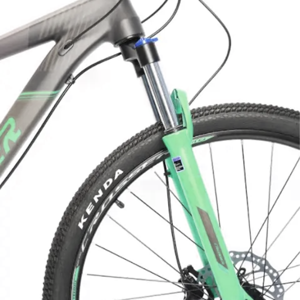 Bicicletă Crosser 075 29" 17" Aluminiu/ Black Green photo 2 Bicicletă Crosser 075 29" 17" Aluminiu/ Black Green photo 2