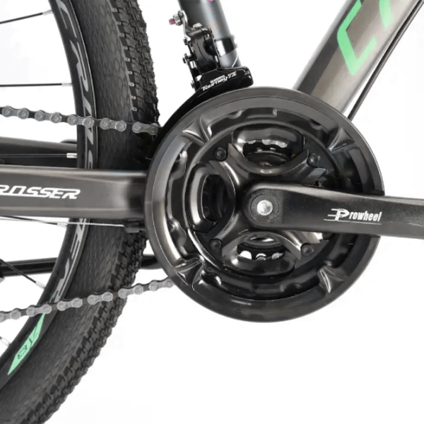 Bicicletă Crosser 075 29" 17" Aluminiu/ Black Green photo 5 Bicicletă Crosser 075 29" 17" Aluminiu/ Black Green photo 5