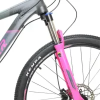 Bicicletă Crosser 075 26" 15.5" Aluminiu/ Black Pink photo 2