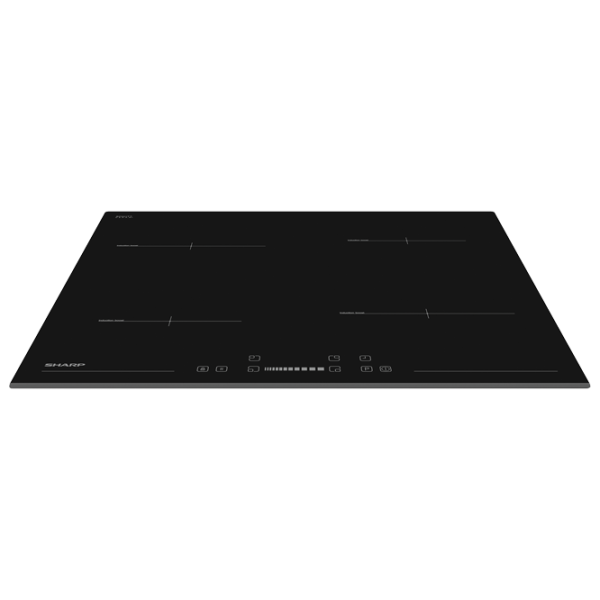 Plită încorporabilă cu inducție SHARP KH-6I27CS00-EU Vitroceramică/ Black photo 2