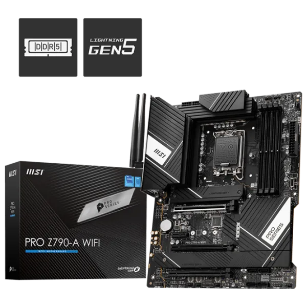 Placă de bază MSI PRO Z790-A WIFI ATX/ Intel Z790 photo 5 Placă de bază MSI PRO Z790-A WIFI ATX/ Intel Z790 photo 5