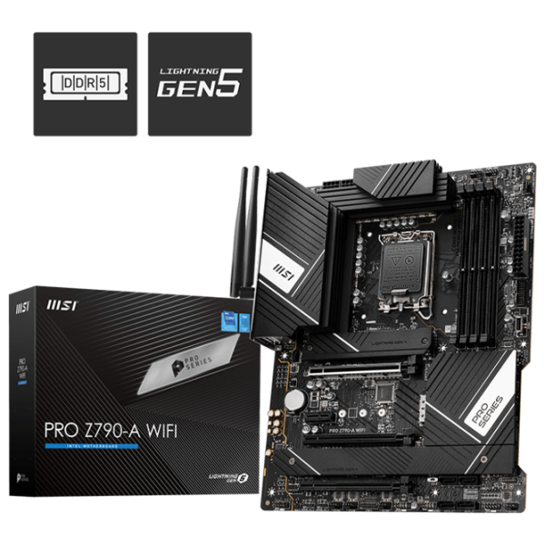 Placă de bază MSI PRO Z790-A WIFI ATX/ Intel Z790 photo 5 Placă de bază MSI PRO Z790-A WIFI ATX/ Intel Z790 photo 5
