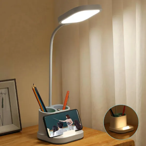 Lampă de masă Platinet PDL008 Pen Holder White photo 2