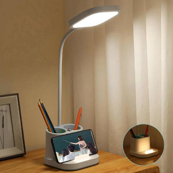 Lampă de masă Platinet PDL008 Pen Holder White photo 2