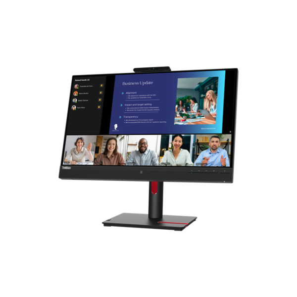 Монитор Lenovo ThinkVision T24v-30 23.8" Full HD 75 Гц/ 4 мс/ Черный photo 2