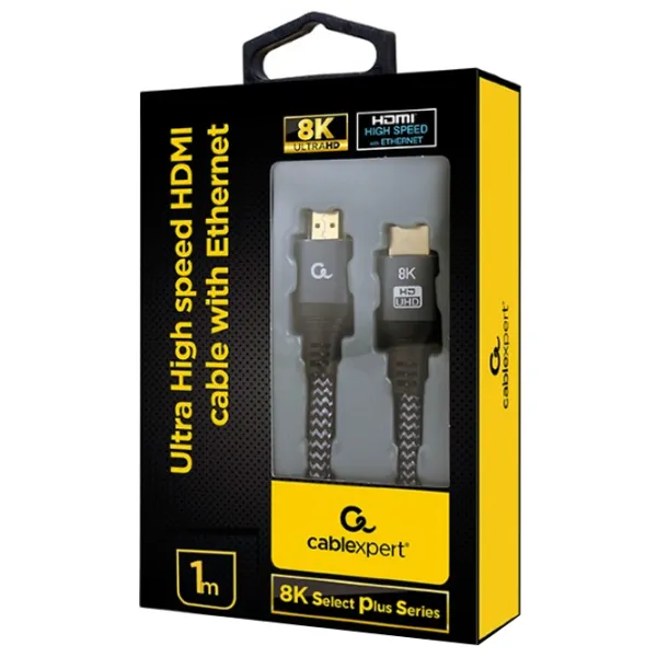 Кабель видео Cablexpert HDMI + HDMI 1 м/ Черный photo 2 Кабель видео Cablexpert HDMI + HDMI 1 м/ Черный photo 2