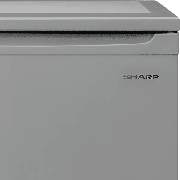 Холодильник SHARP SJ-UF088M4S-EU с верхней морозильной камерой 89 л / 82.1 cm / Нержавеющая сталь photo 3