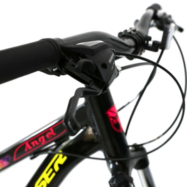 Bicicletă Crosser Angel 24" 13" Aluminiu/ Black Pink photo 2