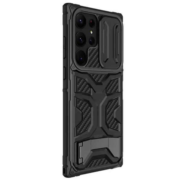 Husă pentru smartphone Samsung Galaxy S23 Ultra Nillkin/ Back/ TPU/ PC/ Carbon Black photo 2 Husă pentru smartphone Samsung Galaxy S23 Ultra Nillkin/ Back/ TPU/ PC/ Carbon Black photo 2