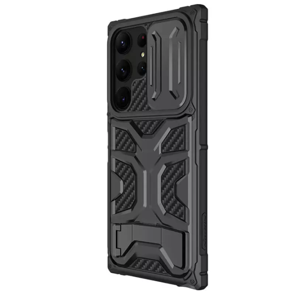 Husă pentru smartphone Samsung Galaxy S23 Ultra Nillkin/ Back/ TPU/ PC/ Carbon Black photo 3 Husă pentru smartphone Samsung Galaxy S23 Ultra Nillkin/ Back/ TPU/ PC/ Carbon Black photo 3