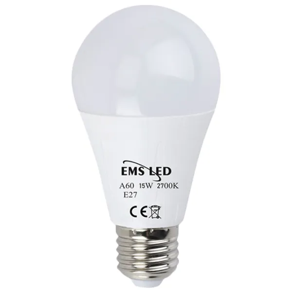 Bec LED Elmos A60 LB1160081527 E27/ 15 W/ 2700 K/ 1400lm/ White photo 3 Bec LED Elmos A60 LB1160081527 E27/ 15 W/ 2700 K/ 1400lm/ White photo 3