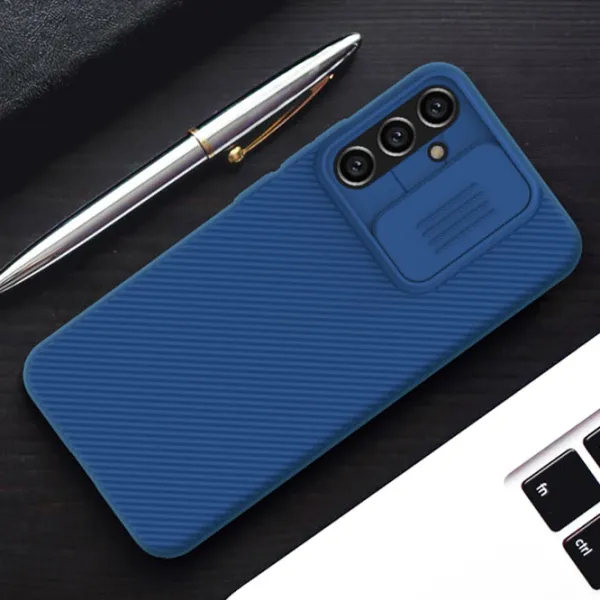 Husă pentru smartphone Samsung Galaxy A34 Nillkin/ Back/ PC/ Carbon Blue photo 7 Husă pentru smartphone Samsung Galaxy A34 Nillkin/ Back/ PC/ Carbon Blue photo 7