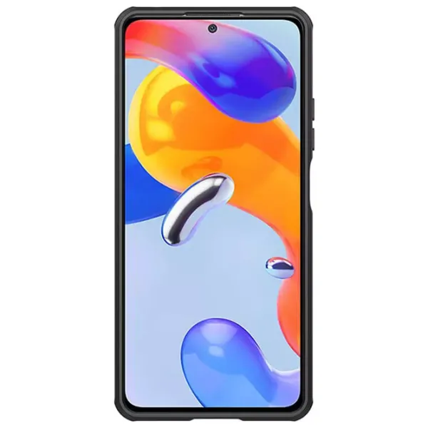 Husă pentru smartphone Xiaomi Redmi Note 12 5G/ Poco X5 5G Nillkin/ Back/ PC/ Black photo 2 Husă pentru smartphone Xiaomi Redmi Note 12 5G/ Poco X5 5G Nillkin/ Back/ PC/ Black photo 2