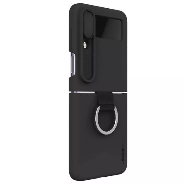 Husă pentru smartphone Samsung Galaxy Z Flip 4 5G Nillkin/ Back/ TPU/ Black photo 2