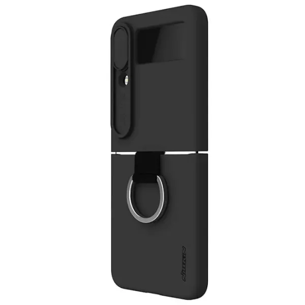 Husă pentru smartphone Samsung Galaxy Z Flip 4 5G Nillkin/ Back/ TPU/ Black photo 3