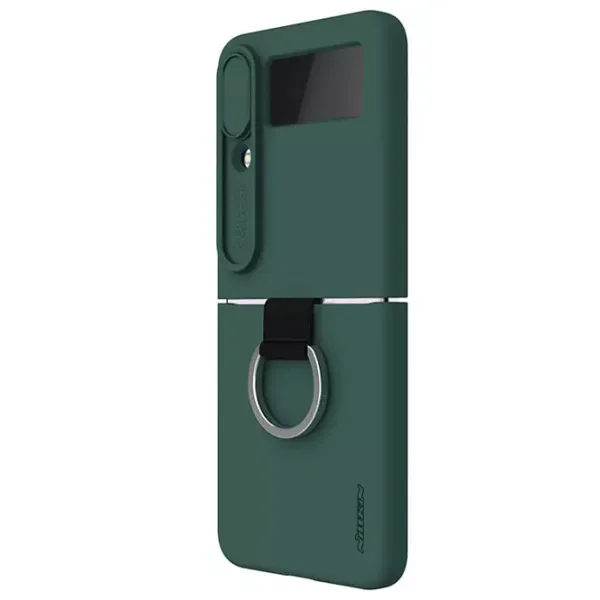 Husă pentru smartphone Samsung Galaxy Z Flip 4 5G Nillkin/ Back/ TPU/ Forest Green photo 3