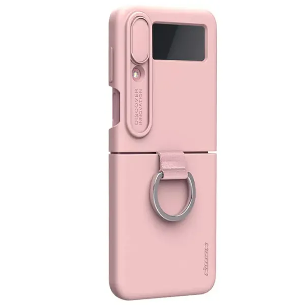 Husă pentru smartphone Samsung Galaxy Z Flip 4 5G Nillkin/ Back/ TPU/ Peach Pink photo 2 Husă pentru smartphone Samsung Galaxy Z Flip 4 5G Nillkin/ Back/ TPU/ Peach Pink photo 2