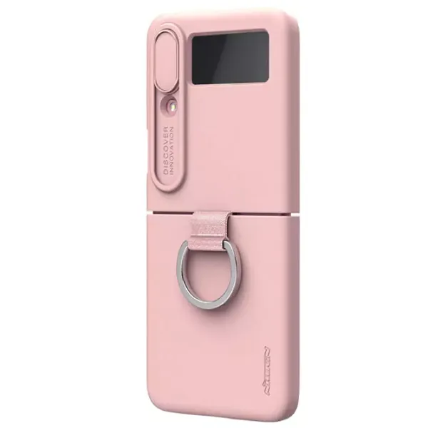 Husă pentru smartphone Samsung Galaxy Z Flip 4 5G Nillkin/ Back/ TPU/ Peach Pink photo 3 Husă pentru smartphone Samsung Galaxy Z Flip 4 5G Nillkin/ Back/ TPU/ Peach Pink photo 3