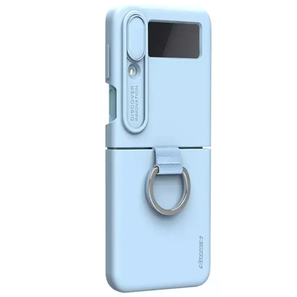 Husă pentru smartphone Samsung Galaxy Z Flip 4 5G Nillkin/ Back/ TPU/ Haze Blue photo 2 Husă pentru smartphone Samsung Galaxy Z Flip 4 5G Nillkin/ Back/ TPU/ Haze Blue photo 2