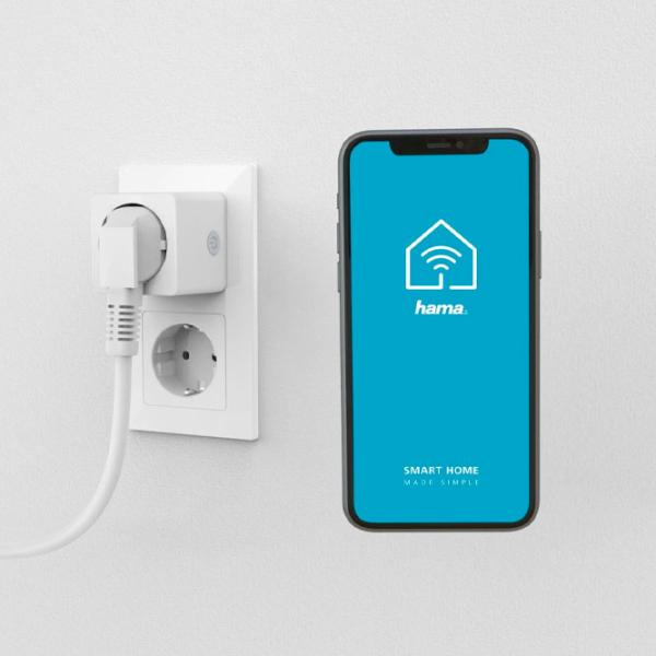 Smart priza Hama Mini Electricity Consumption Meter Белый photo 7