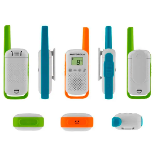 Stații Radio Motorola Talkabout T42 Triple pack  Orange, Blue, Green photo 2