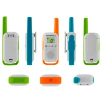 Радиостанции Motorola Talkabout T42 Triple pack Оранжевый, Синий, Зеленый photo 2