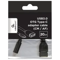 Adapter Cablexpert A-OTG-CMAF3-01 Black photo 2
