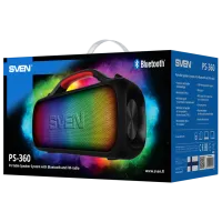 Портативная колонка Sven PS-360 24 Вт/ Черный photo 6