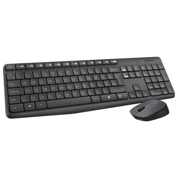 Клавиатура и Мышь Logitech MK235 Беспроводные/ Черный photo 3