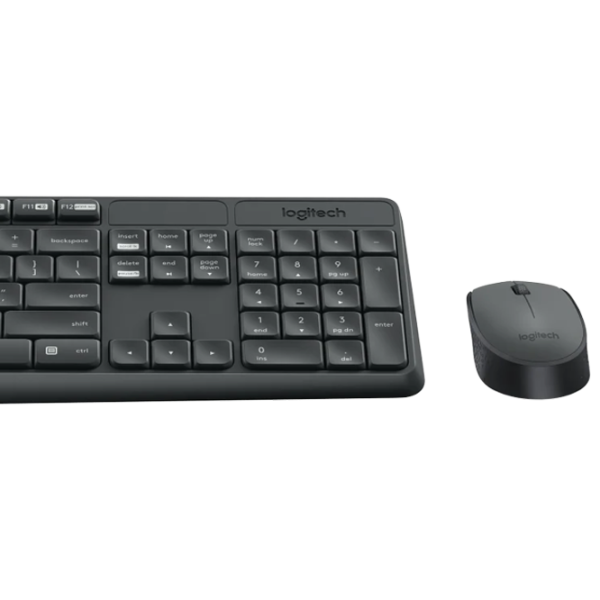Клавиатура и Мышь Logitech MK235 Беспроводные/ Черный photo 4