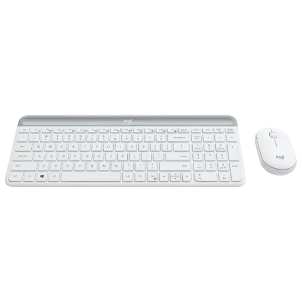 Tastatura & Mouse Logitech MK470 Wireless Fără fir/ White photo 2