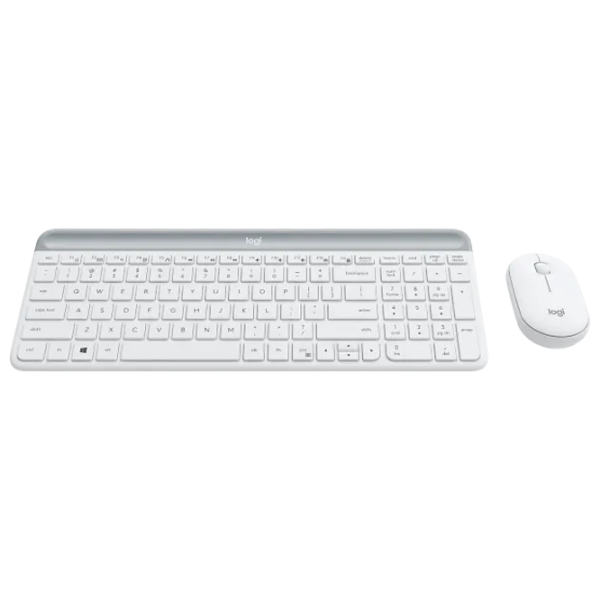Tastatura & Mouse Logitech MK470 Wireless Fără fir/ White photo 2